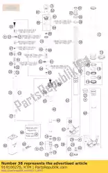 Qui puoi ordinare molla 4,4 n / mm set d = 5,1mm da KTM , con numero parte 91410027S: