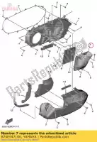 B74E547100, Yamaha, condotto, aria yamaha czd300a xmax 300 mwd300 , Nuovo