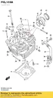 1111533D71, Suzuki, guía, válvula suzuki  an vl 125 250 650 2000 2001 2002 2003 2004 2005 2006 2007 2008 2009 2010 2011 2012 2014 2015 2016 2018, Nuevo