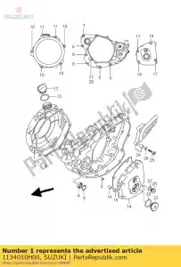 Suzuki 1134010H00 cover comp,clut - Bottom side