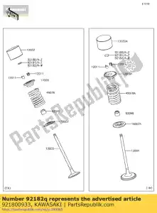 Kawasaki 921800933 shim,t=2.225 - Bottom side