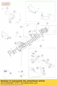 KTM 60312040000 specchio - Il fondo