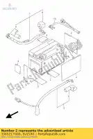 3365217G00, Suzuki, protecteur (30x50 suzuki lt r sv 450 650 1000 2003 2006 2007 2008 2009 2010 2011, Nouveau