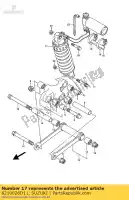 6210026D11, Suzuki, Absorber, schok suzuki gsx  g f gsxr w gsx1100g 1100 , Nieuw