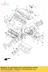 Here you can order the joint, air cleaner 2 from Yamaha, with part number 5JW144630000: