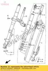 Aquí puede pedir metal, diapositiva 1 de Yamaha , con el número de pieza 4FM231250000: