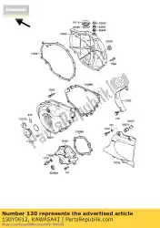 Aquí puede pedir kl250-d2 con bridas de Kawasaki , con el número de pieza 130Y0612: