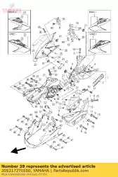 Qui puoi ordinare punto 6 da Yamaha , con numero parte 20S2172T0100: