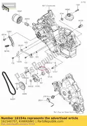 01 rotor-pomp,binnenste van Kawasaki, met onderdeel nummer 161540707, bestel je hier online: