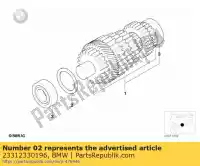 23312330196, BMW, shim - 25x38x1,85      bmw   20 900 1100 1150 1200 1996 1997 1998 1999 2000 2001 2002 2003 2004 2005 2006 2007 2008 2009 2010, New