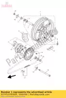 5D7F53700000, Yamaha, cast wheel rear yamaha yzf r 125 2008 2009 2010 2011, New