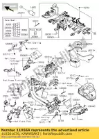 110561676, Kawasaki, wspornik, przeka?nik sygna?u kawasaki er6f  f e ex650 er 6f abs 650 , Nowy