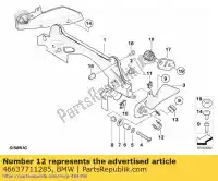 46637711285, BMW, arco bmw  c1 125 200 1200 2000 2001 2002 2003 2004 2006 2007 2008, Nuovo