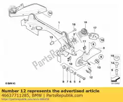 Here you can order the bow from BMW, with part number 46637711285: