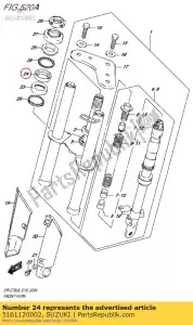 suzuki 5161120002 wy?cig, kierowanie i - Dół