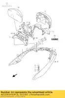 4622005H50FC8, Suzuki, Poggiaschiena, p suzuki an 400 2010 2011, Nuovo