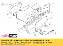 Aprilia AP8212481, Oliereserve-indicator, OEM: Aprilia AP8212481