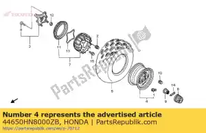 Honda 44650HN8000ZB rueda sub * type2 * - Lado inferior