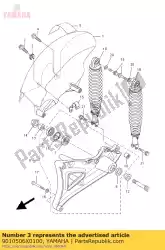 Ici, vous pouvez commander le boulon, à base de rondelle auprès de Yamaha , avec le numéro de pièce 9010506X0100: