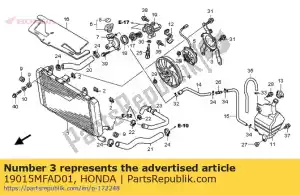 Honda 19015MFAD01 shroud comp. - Dół