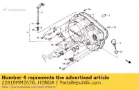 22810MM2670, Honda, lever comp.,clutc honda cmx rebel c cmx450c 450 , New