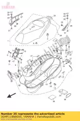 Aqui você pode pedir o rótulo em Yamaha , com o número da peça 2DMF118N0000: