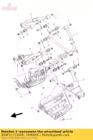 5B4F21710000, Yamaha, Arm, achter 1 yamaha yxr 700 2008 2009 2011 2012 2013, Nieuw