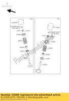 K120091073, Suzuki, ritegno valvole suzuki rm z 250 2004 2005 2006, Nuovo