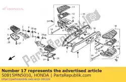 geen beschrijving beschikbaar op dit moment van Honda, met onderdeel nummer 50815MN5010, bestel je hier online: