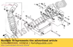 Aqui você pode pedir o colar, lado do rolamento em Honda , com o número da peça 52464MEE000: