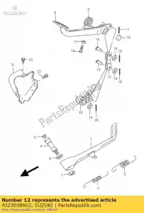 suzuki 4323038A02 link, brakerod - Lado inferior