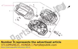 geen beschrijving beschikbaar op dit moment van Honda, met onderdeel nummer 37110MGHE21, bestel je hier online: