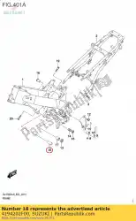 Here you can order the spacer,eng head from Suzuki, with part number 4194202F00: