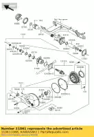 110611088, Kawasaki, gasket,rr,swingarm kawasaki vn classic d fi a mean streak p b n drifter r vulcan e nomad l tourer  1500 vn1500 vn1600 1600 , New