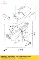 1KT247280000, Yamaha, staffa, sedile yamaha fzr fz tzr 1000 750 125, Nuovo