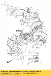 Tutaj możesz zamówić p? Yta, mocowanie od Yamaha , z numerem części B902411F0000: