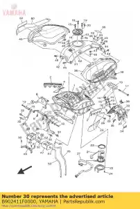 yamaha B902411F0000 p?yta, mocowanie - Dół