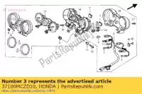 37100MCZD10, Honda, meter, combinatie honda cb hornet f f2 cb900f 900 , Nieuw