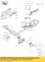 921521592, Kawasaki, collar zr800ads kawasaki  kle ninja vulcan z 250 300 650 800 2013 2014 2015 2016 2017 2018 2019 2020 2021, New