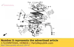 Aqui você pode pedir o funil, ar em Honda , com o número da peça 17225MFFD00: