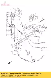 Aquí puede pedir palanca, acelerador de Yamaha , con el número de pieza 1S32625G0000: