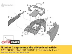 Piaggio Group AP8158886 baga?nik szary - Dół