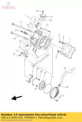 Aqui você pode pedir o respirador assy em Yamaha , com o número da peça 4WU111600100: