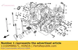 Aqui você pode pedir o nenhuma descrição disponível no momento em Honda , com o número da peça 11100MBN671: