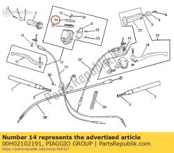 Aprilia 00H02102191, Tank cover, OEM: Aprilia 00H02102191