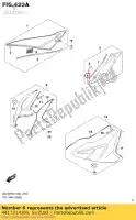 4417214J00, Suzuki, kussen, brandstof ta suzuki gsxr  z uf 30th anniversary moto gp yoshimura special edition gsx r600 r750 gsxr600 gsxr750 750 600 , Nieuw