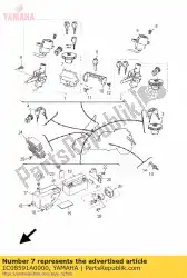 Qui puoi ordinare gruppo centralina motore da Yamaha , con numero parte 1C08591A0000: