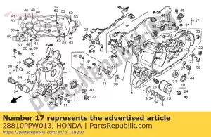 honda 28810PPW013 pegar o conjunto. (toyo) - Lado inferior