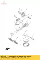 18P133000000, Yamaha, conjunto de bomba de óleo yamaha  yfz yzf 450 2010 2011 2012 2013 2014 2015 2016 2017 2018 2019 2020 2021, Novo