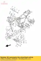 Ici, vous pouvez commander le corps, casquette auprès de Yamaha , avec le numéro de pièce 3TB217710000: